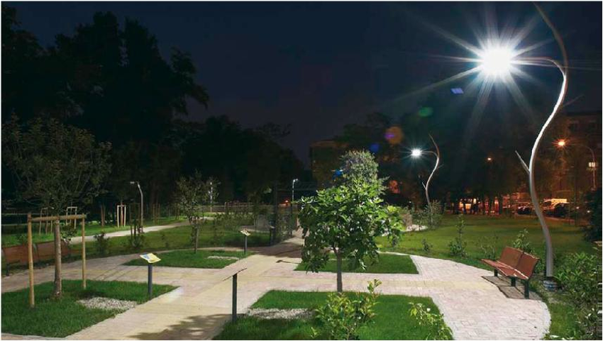đèn công viên